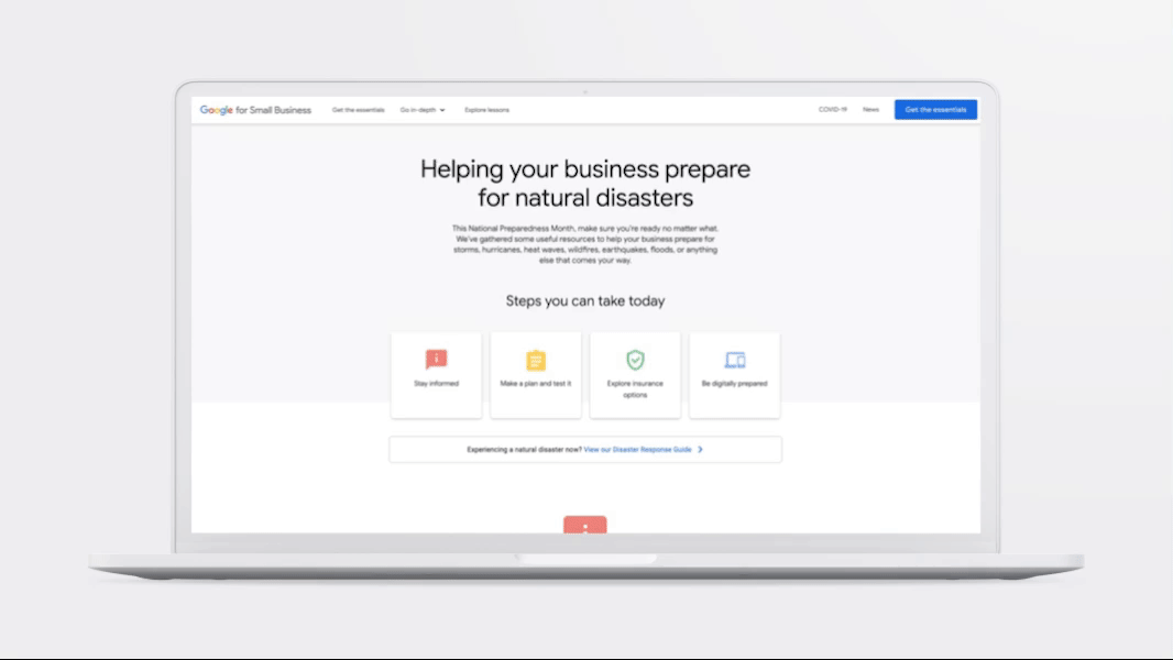FEMA Preparedness Guide design
