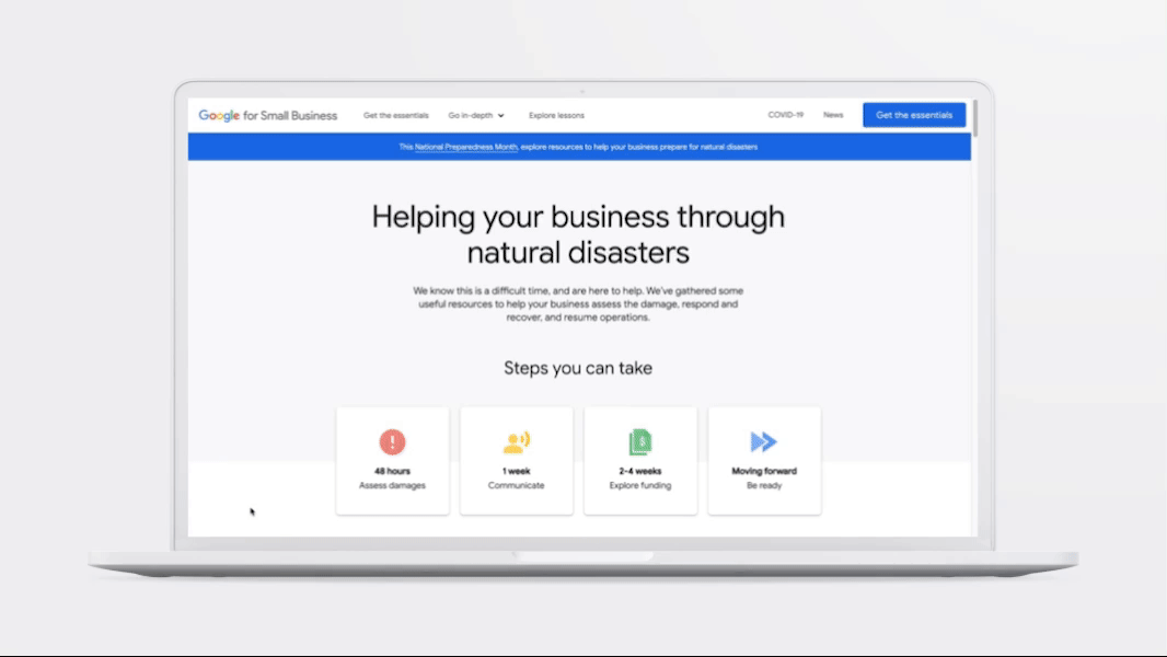FEMA Response Guide design