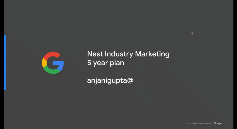 Nest Industry/B2B Marketing 5 year Plan